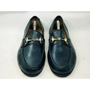 CHURCHS Mens Loafers HORSEBIT Dress Shoes Sz US 8.5 W Prima Classe Black England Church main image 2